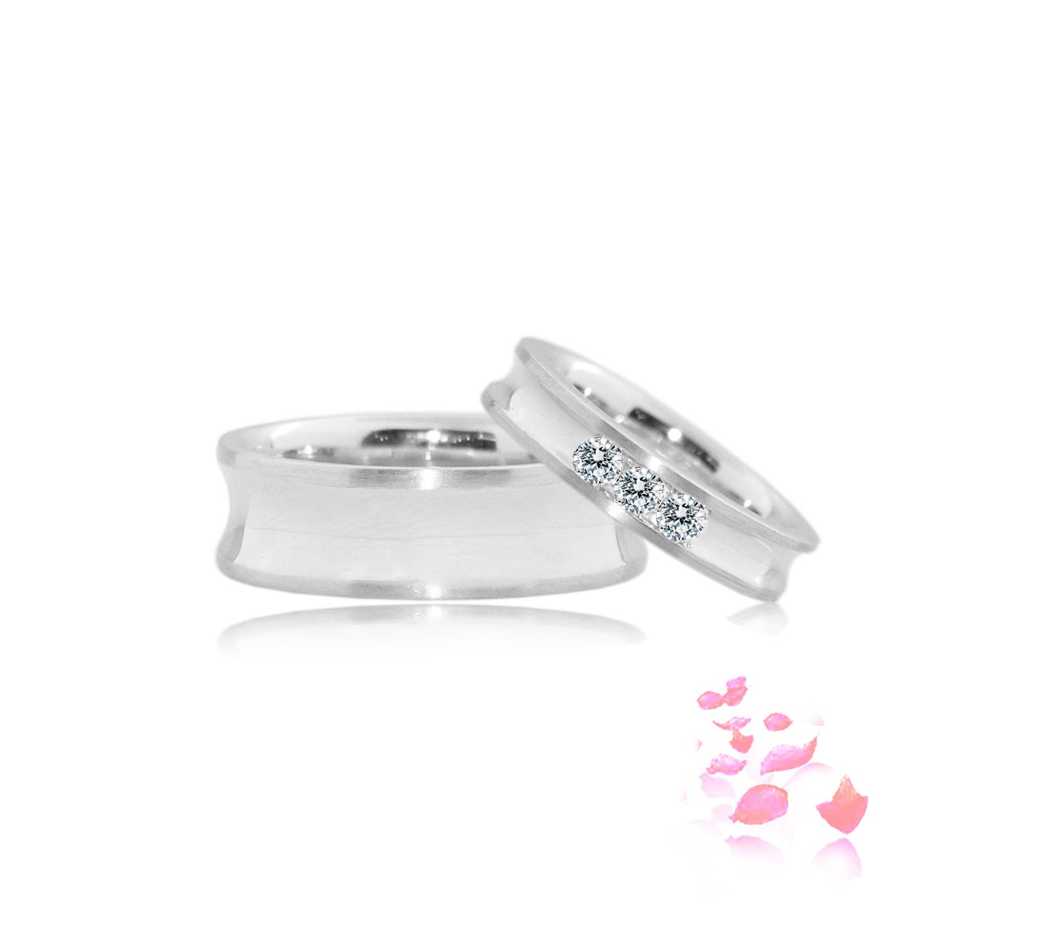 Platinum Classic Wedding Bands